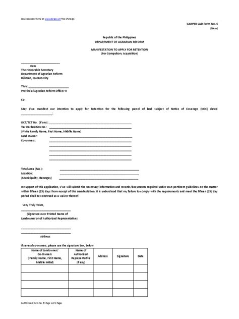 carper lad forms|Forms for Applicants .